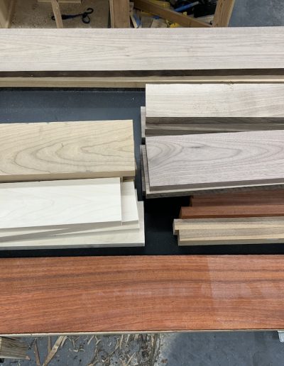 wood selection